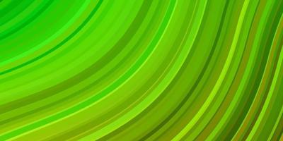 Light Green, Yellow vector layout with wry lines.