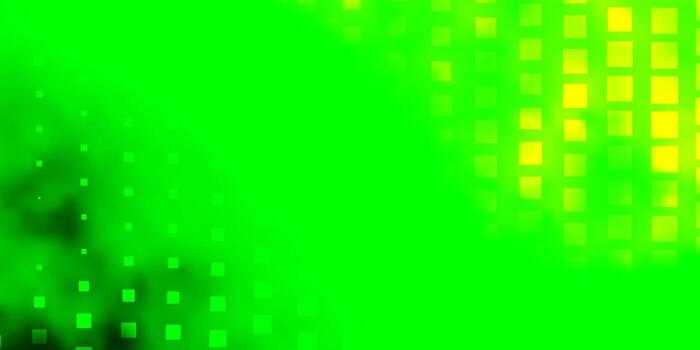 Light Green, Yellow vector layout with lines, rectangles.