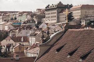 Rooftop view over Prague