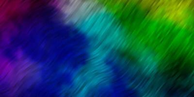 Light Multicolor vector backdrop with curves.