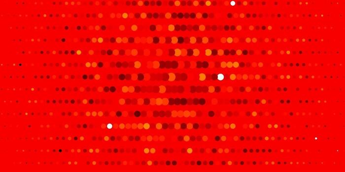 textura de vector naranja oscuro con discos.