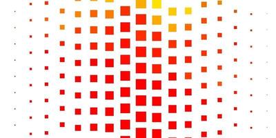 Light Orange vector background in polygonal style.