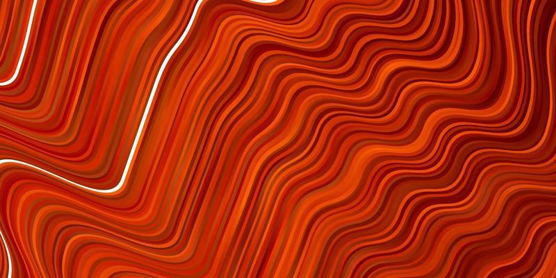 Light Orange vector layout with curves.