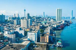 Cityscape of Macau city, China photo