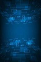 Vector background technology in the concept of digital.
