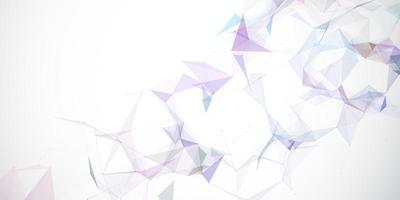 abstract low poly banner design vector