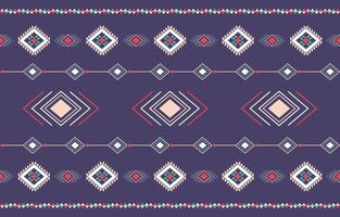 Geometric ethnic pattern traditional design background vector