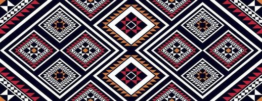 Geometric ethnic pattern traditional design background vector