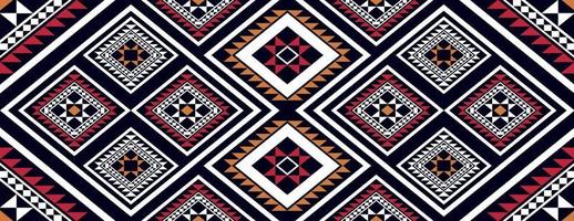 Geometric ethnic pattern traditional design background vector