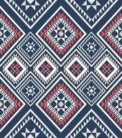 Geometric ethnic pattern traditional design background vector