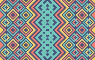 Geometric ethnic pattern traditional design background vector