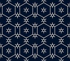 Geometric ethnic pattern traditional design for background vector