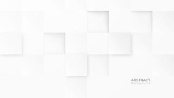 Abstract modern square background. White and grey geometric texture. vector illustration