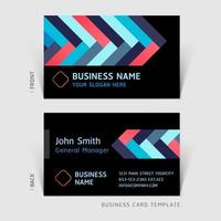 Business card abstract background. Vector illustration.