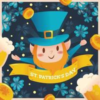 St. Patrick's Day Background vector