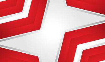 Hexagonal abstract white background with red frame shape. eps 10 vector