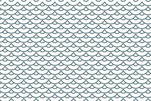 Japanese Fish Scales Pattern vector