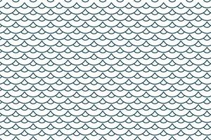 Japanese Fish Scales Pattern vector
