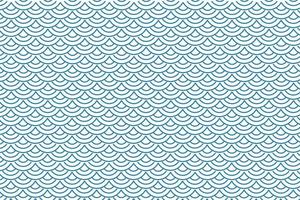 Abstract Fish Scale Pattern vector