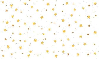 Elegant Gold Stars Background vector