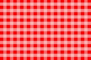 Red Gingham Pattern Background vector