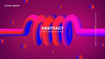 Abstract colorful splint-like liquid background vector