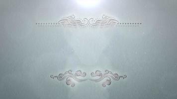 Primer marco vintage con movimiento de flores, fondo de boda 