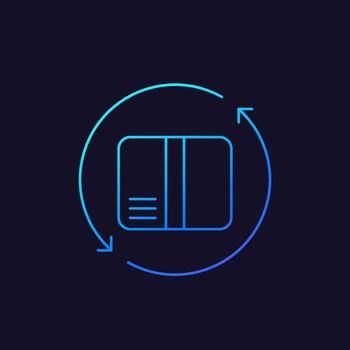 return icon, linear.eps vector