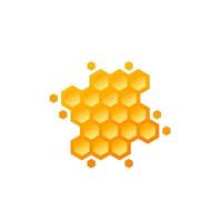 honeycomb on white, vector design.eps