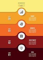 Infographic business or marketing template design.
