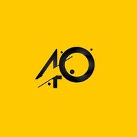 Ilustración de diseño de plantilla de vector de número amarillo degradado de celebración de aniversario de 40 años