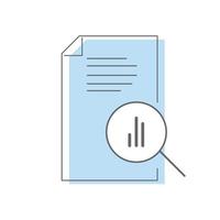 Search Data Analysis Related Vector Icons