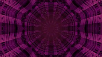 Abstract sci fi tunnel pattern 3d illustration photo