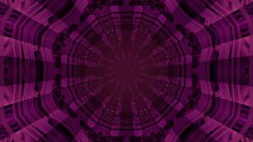 Abstract sci fi tunnel pattern 3d illustration photo