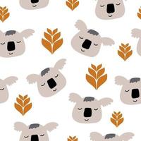 Cute Panda Seamless Pattern Background, Cartoon Panda Bears Vector  illustration, Creative kids for fabric, wrapping, textile, wallpaper,  apparel. 7888285 Vector Art at Vecteezy