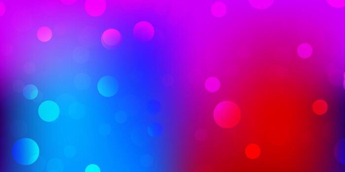 Light blue, red vector pattern with abstract shapes.