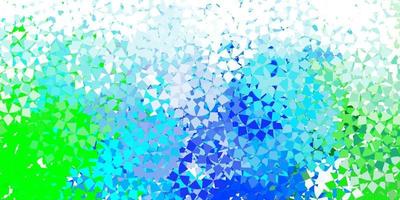 Light blue vector texture with triangular style.