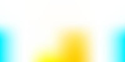 Light Blue, Yellow vector blur backdrop.