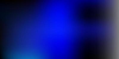 Dark blue vector gradient blur template.