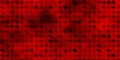 Light Red vector background with rectangles.