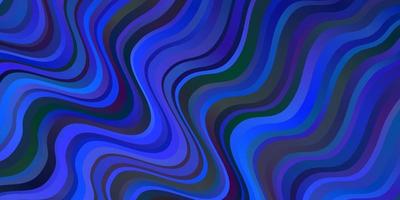 Dark BLUE vector texture with circular arc.
