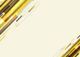 Abstract modern template yellow diagonal stripes geometric and line overlapping background vector