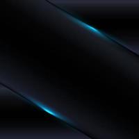 Modern abstract of technology black gradient metallic template with blue lighting decoration background
