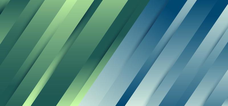 Abstract premium diagonal line blue and green gradient dynamic shadow background and texture.