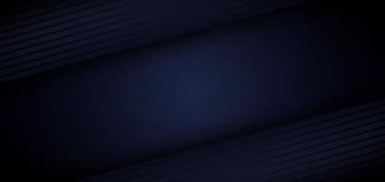 Abstract 3D blue template geometric and diagonal line overlap layer on dark background vector