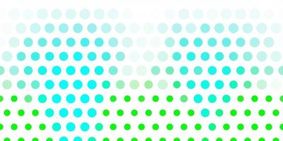 Light green vector template with circles.