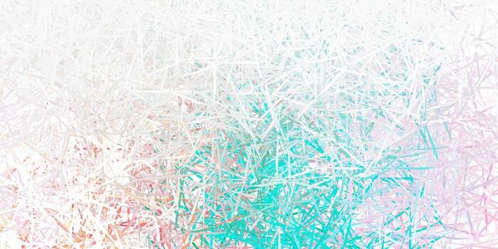 Light Green, Red vector template with triangle shapes.