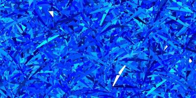 Light blue vector background with polygonal forms.