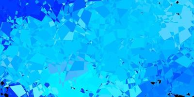 Light blue vector texture with memphis shapes.