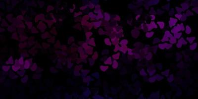 Dark pink vector backdrop with chaotic shapes.